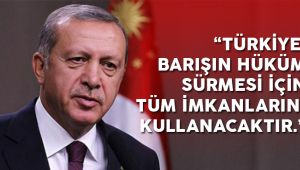 Cumhurbaşkanı Erdoğan'dan 20 Temmuz Barış ve Özgürlük Bayramı Mesajı  