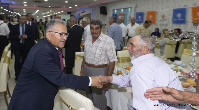 Başkan Büyükkılıç, Tomarza'dan Sonra Talas'ta