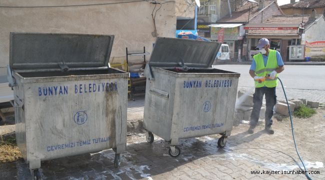 Bünyan’da Bayram Sonrası Temizliği  