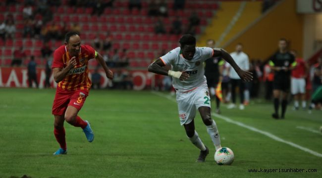 KAYSERİSPOR MAĞLUP BAŞLADI