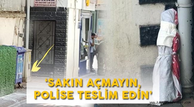 Kocaeli’de Bulunan Paketten Çıkanlar Şoke Etti