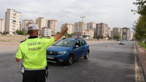 Kayseri Trafiğinde Sigara Denetimi Başladı 