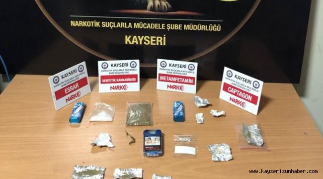 Kayseri'de Uyuşturucudan 22 Kişiye İşlem Yapıldı