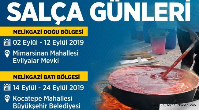 Salça kaynatma Günleri Başlıyor 