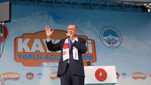 Cumhurbaşkanı Erdoğan Kayseri’de