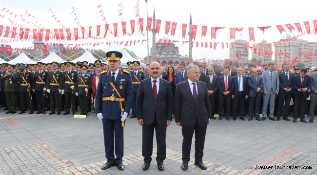 Kayseri'de 29 Ekim coşkusu başladı