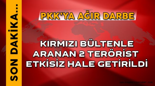 MİT ve TSK'dan PKK'ya ağır darbe