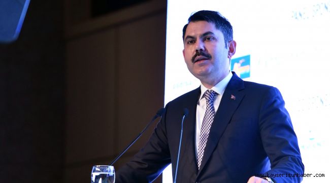 Bakan Kurum’dan su kıtlığı açıklaması