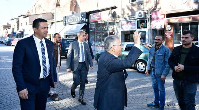 Başkan Büyükkılıç İncesu'da