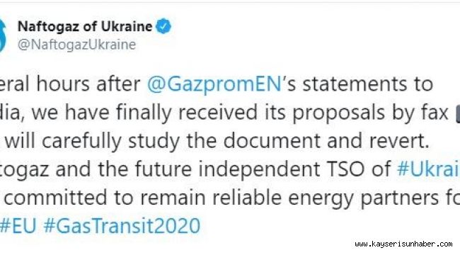 Rusya’dan Ukrayna’ya Doğal Gaz Teklifi