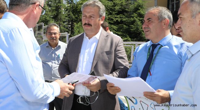 Sivas Caddesi'ne Seri Ulaşım İçin Melikgazi Desteği