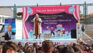 Talas Belediyesi’nden çocuklara eğlenceli etkinlik