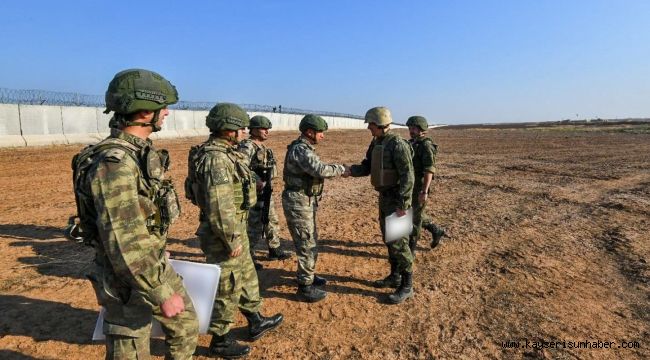 Türk ve Rus Askerlerinin 6. Ortak Kara Devriyesi Tamamlandı