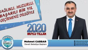 Başkan Cabbar'dan yeni yıl mesajı