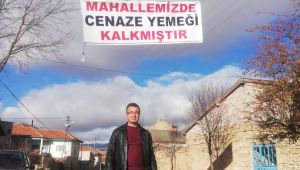 Bu Mahallede Cenaze Yemeği Uygulaması Kaldırıldı