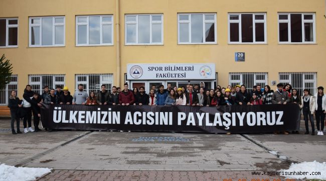 ERÜ Spor Bilimleri Madencileri Unutmadı