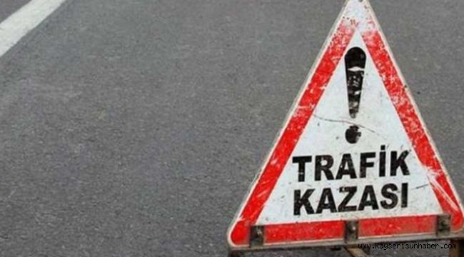 Kayseri'de trafik kazası: 1 ölü