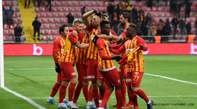 Kayserispor ilk kez 6 gol yedi