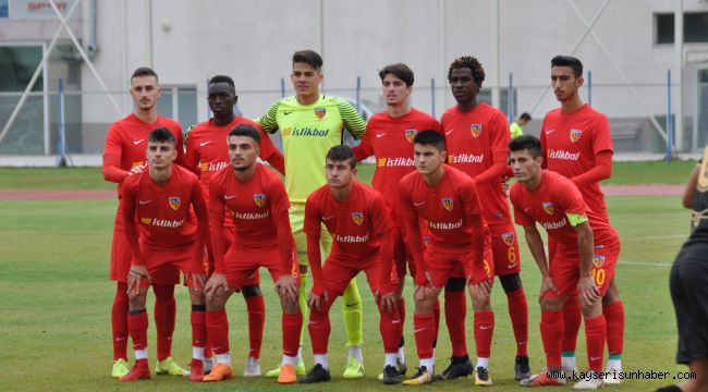 Kayserispor U19, Bursa’ya Gitti