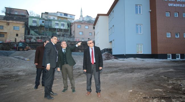 Kentsel dönüşüm projesi modern sosyal donatılarıyla yükseliyor