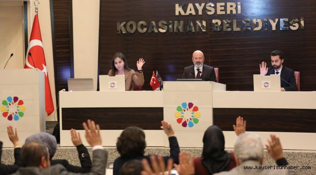 Kocasinan, Aralık ayı meclis toplantısı yapıldı