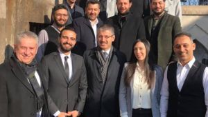 Başkan Çopuroğlu hem ziyaret etti hem ziyaretçi ağırladı