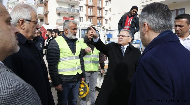 Büyükşehir ekibi yeniden Elazığ'da