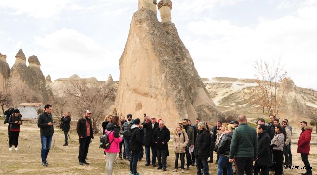 Kapadokya'yı 2019'da 3 milyon 834 bin turist ziyaret etti