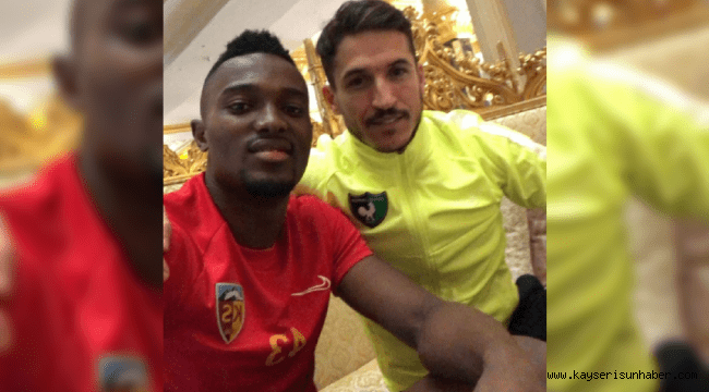 Mensah'tan Kayserispor Paylaşımı