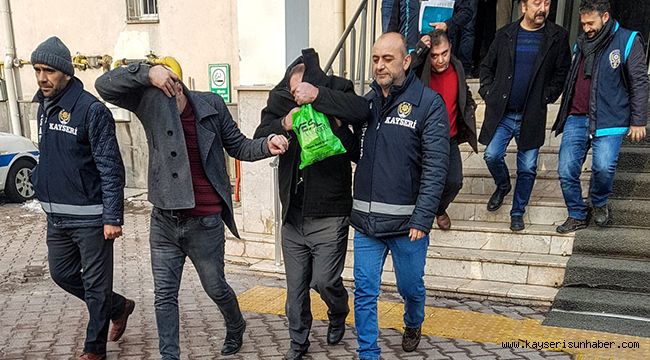 Kayseri'de aranan 32 kişi gözaltına alındı