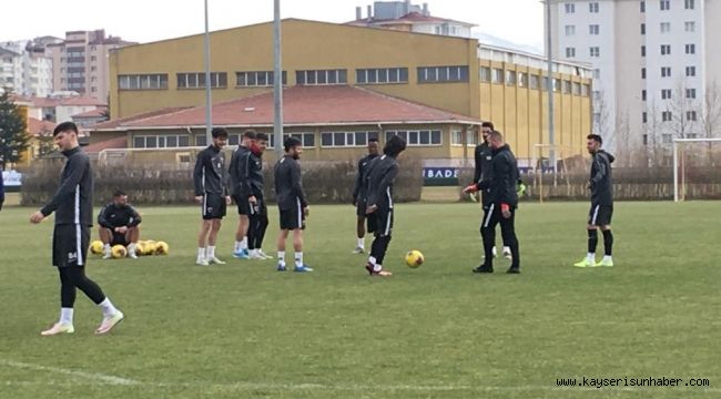 Kayserispor’da Göztepe maçı hazırlıkları devam ediyor