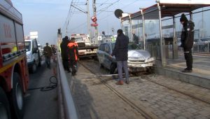 Tramvay faciayı önledi