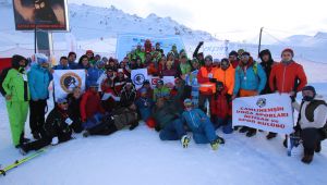 Uluslararası Dağ Kayağı Şampiyonası Erciyes'te Gerçekleştirildi