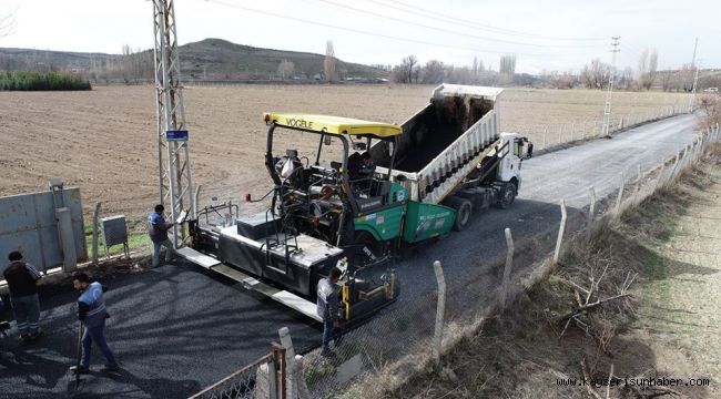 Bağpınar Mahallesi'ne asfalt hayırlı olsun