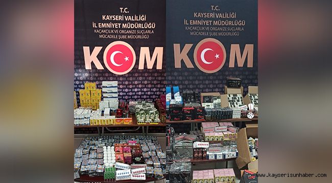 Baharatçı dükkanında 20 bin adet cinsel içerikli hap ele geçirildi