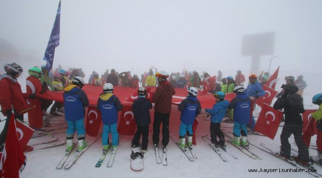 İdlib Şehitleri Erciyes’te Anıldı