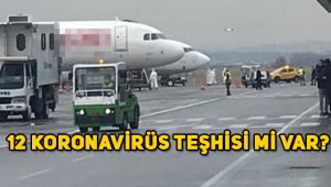 İstanbul ve Konya’nın kabul etmediği uçak Kayseri’ye indi!