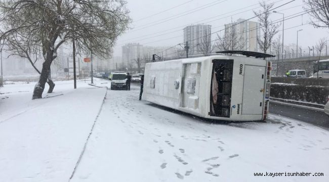 Kayseri’de aynı yolda 2 kaza: 23 yaralı