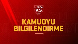 Kayserispor'da bir idari personelde sonuç pozitif çıktı