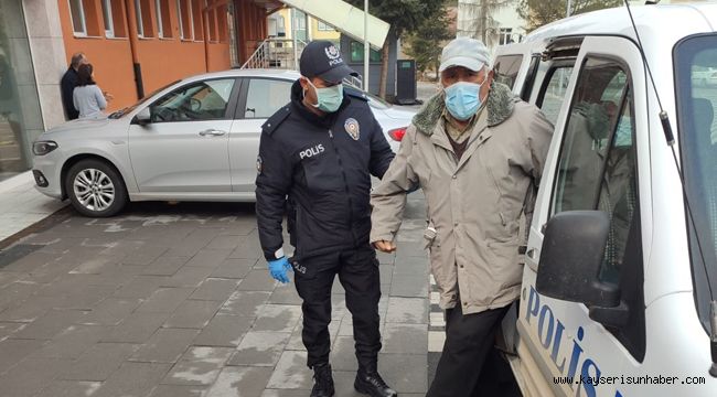 Polis ekiplerinden yaşlılara kesintisiz hizmet