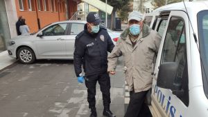 Polis ekiplerinden yaşlılara kesintisiz hizmet