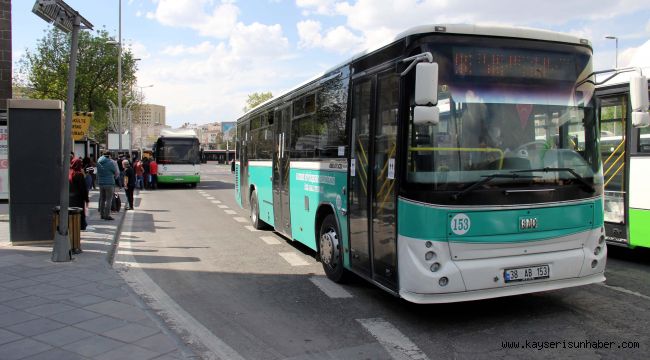 Kayseri'de 844 otobüs şoförünün karantinası sona erdi