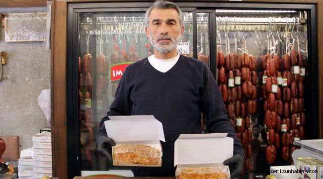 Kayseri'ye özgü lezzet 'sucuk içi', iftar sofralarının vazgeçilmezi