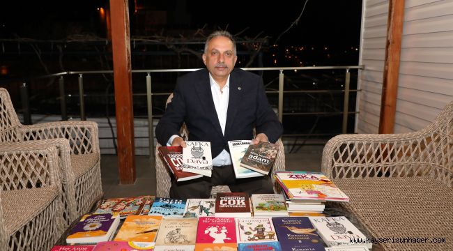 Talas Belediyesi'nden evde kalanlara 30 bin kitap daha