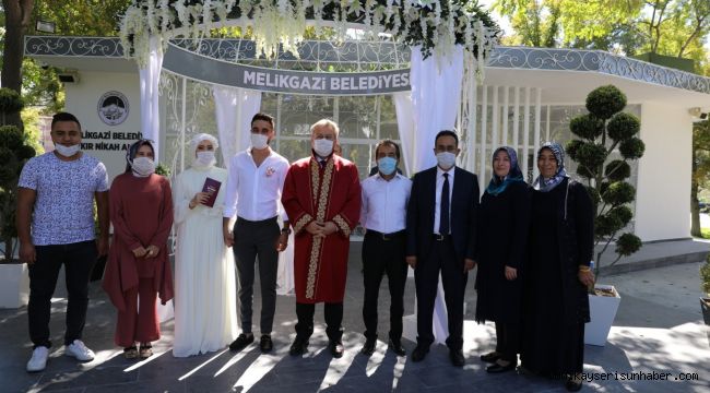 Melikgazi'de nikahlar artık kır nikahı şeklinde olacak