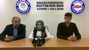 Memur-Sen Engelliler Komisyonu Kayseri İl Temsilcisi Ayverdier: