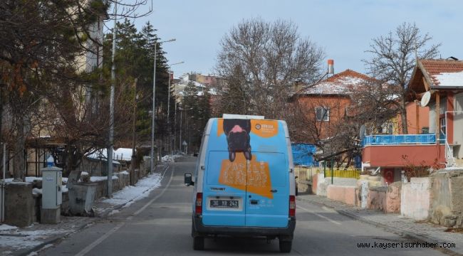 Patili Dostlar Ambulansı Bünyan'da yollarda