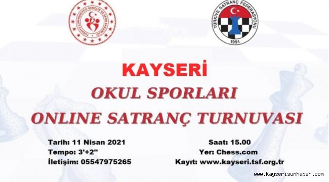 Satranç turnuvası başlıyor