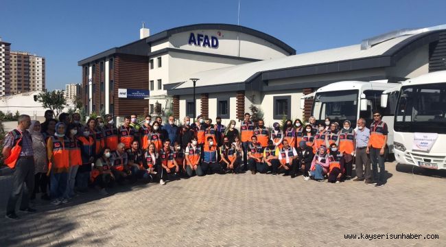 Kayseri AFAD'dan Kastamonu'ya destek