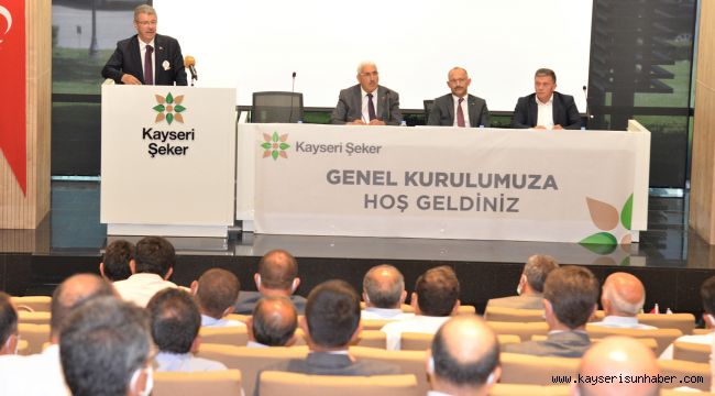 KAYSERİ ŞEKER GENEL KURUL YAPTI 